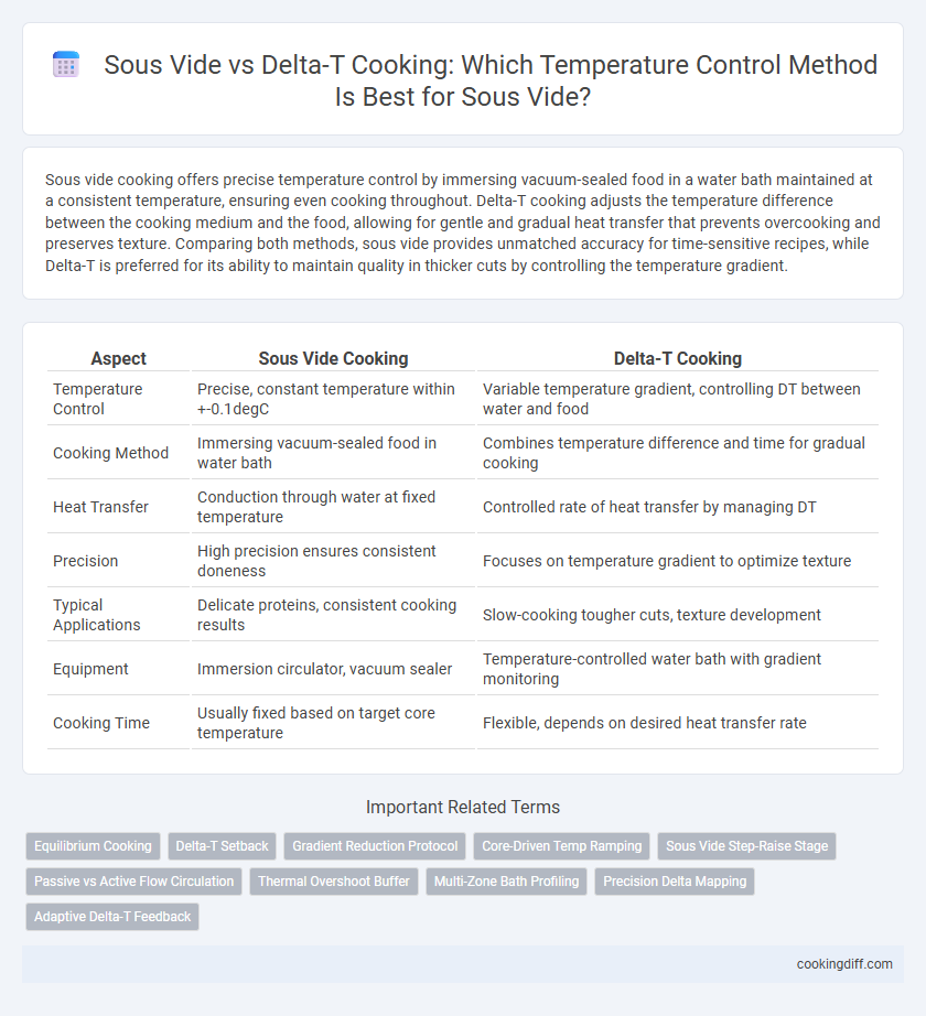 Sous Vide vs Delta-T Cooking: Which Temperature Control Method Is Best for Sous Vide?