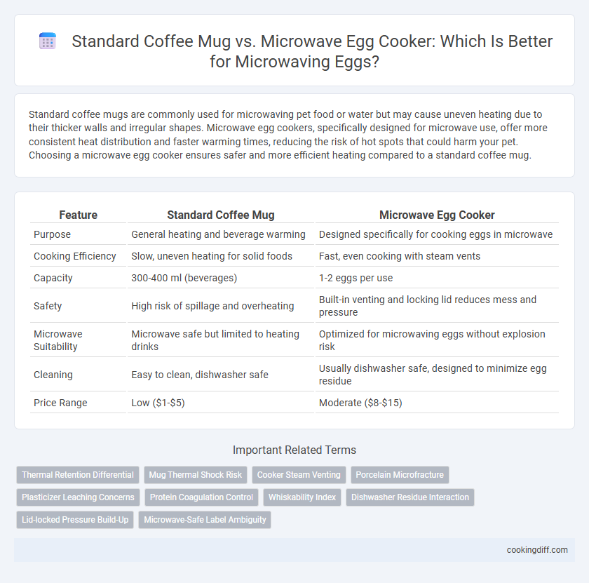 Standard Coffee Mug vs. Microwave Egg Cooker: Which Is Better for Microwaving Eggs?