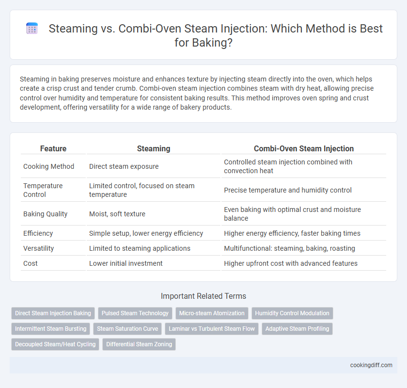 Steaming vs. Combi-Oven Steam Injection: Which Method is Best for Baking?