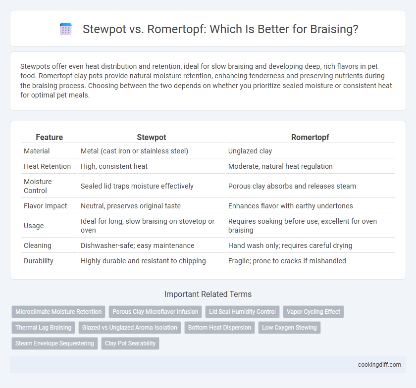 Stewpot vs. Romertopf: Which Is Better for Braising?