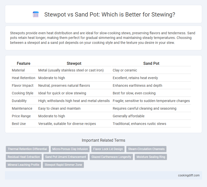 Stewpot vs Sand Pot: Which is Better for Stewing?