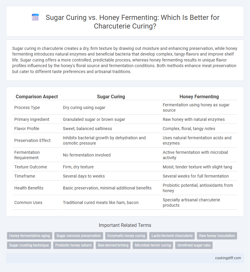Sugar Curing vs. Honey Fermenting: Which Is Better for Charcuterie Curing?