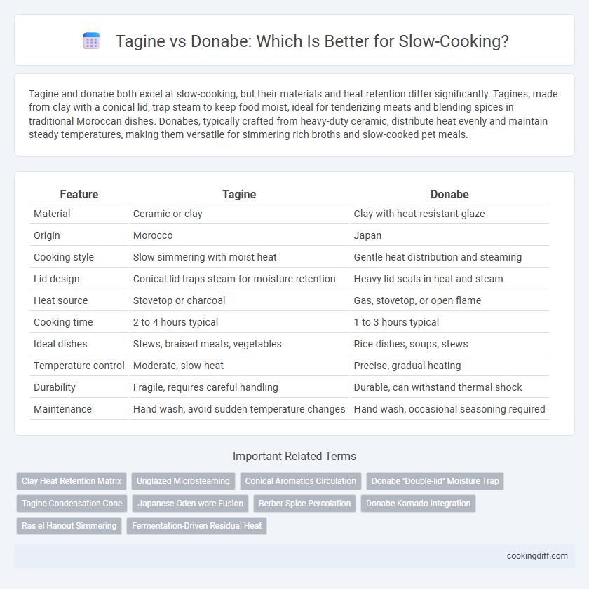 Tagine vs Donabe: Which Is Better for Slow-Cooking?