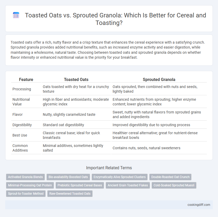 Toasted Oats vs. Sprouted Granola: Which Is Better for Cereal and Toasting?
