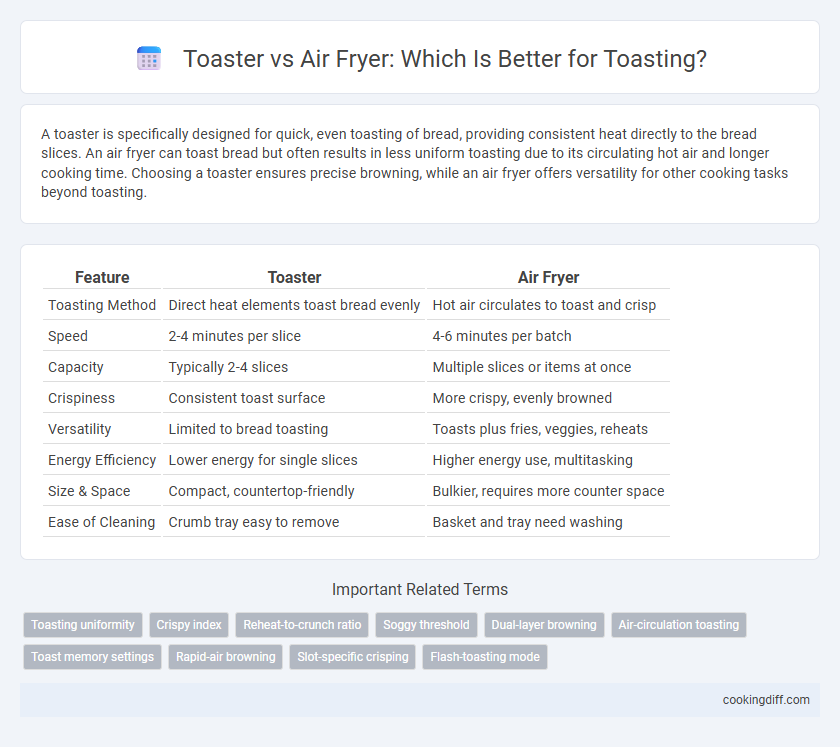 Toaster vs Air Fryer: Which Is Better for Toasting?