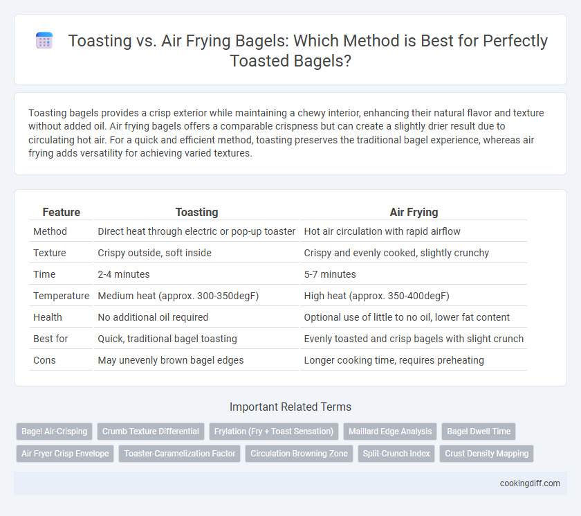 Toasting vs. Air Frying Bagels: Which Method is Best for Perfectly Toasted Bagels?