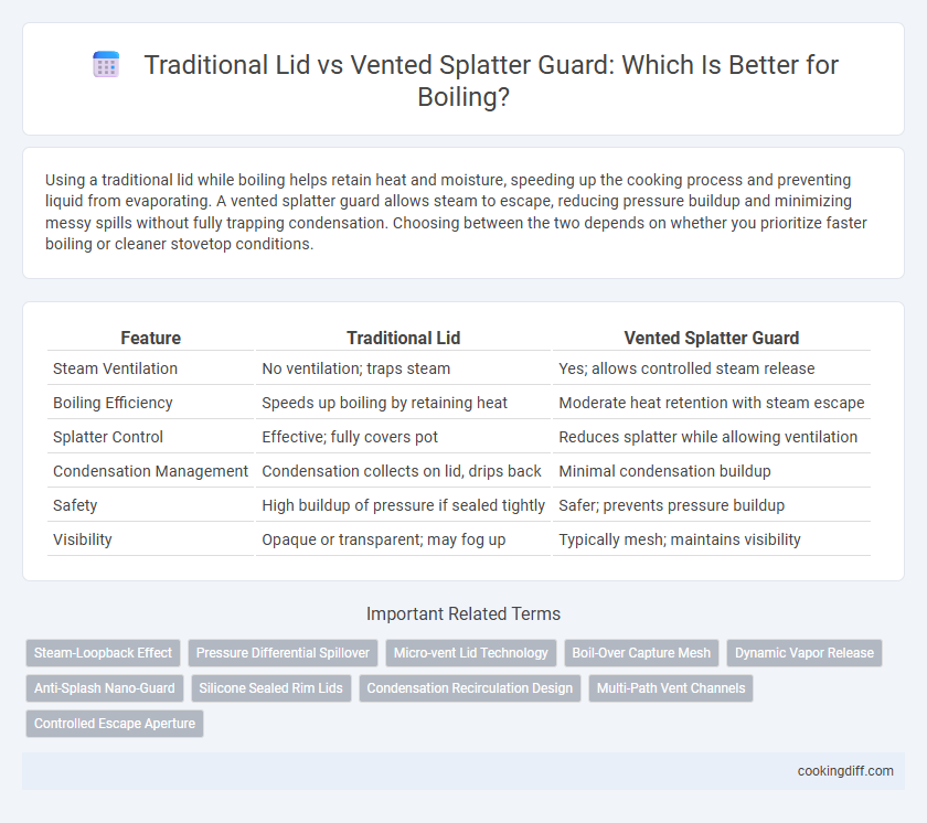 Traditional Lid vs Vented Splatter Guard: Which Is Better for Boiling?