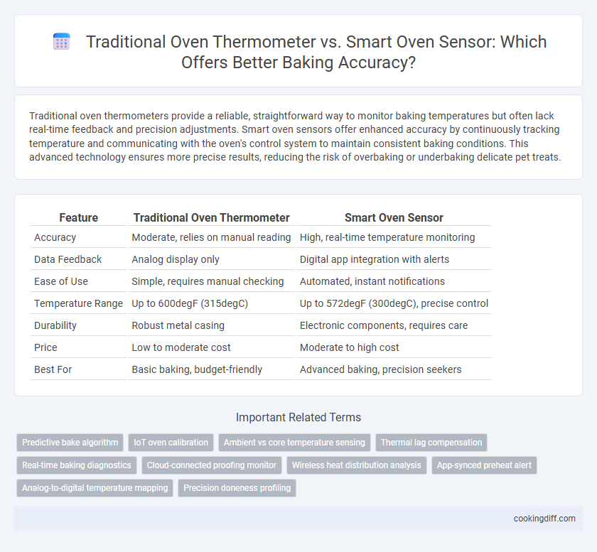 Traditional Oven Thermometer vs. Smart Oven Sensor: Which Offers Better Baking Accuracy?