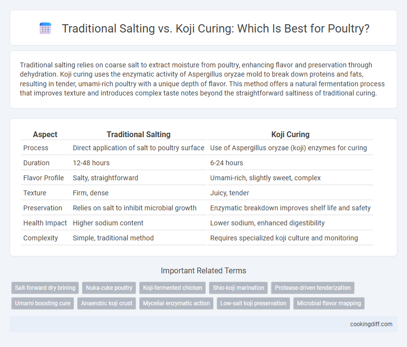 Traditional Salting vs. Koji Curing: Which Is Best for Poultry?