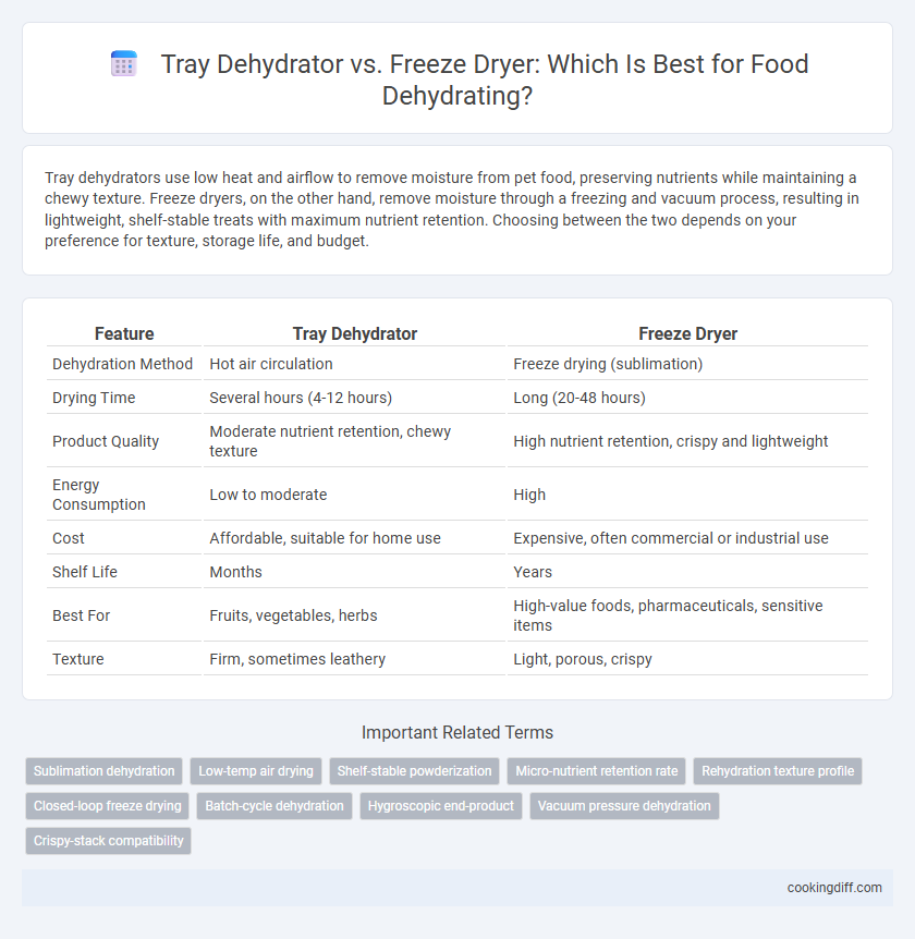 Tray Dehydrator vs. Freeze Dryer: Which Is Best for Food Dehydrating?