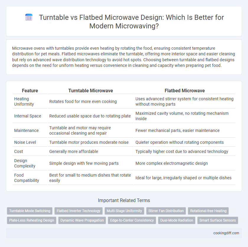 Turntable vs Flatbed Microwave Design: Which Is Better for Modern Microwaving?