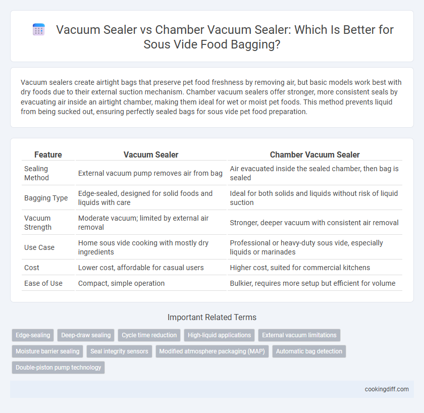 Vacuum Sealer vs Chamber Vacuum Sealer: Which Is Better for Sous Vide Food Bagging?