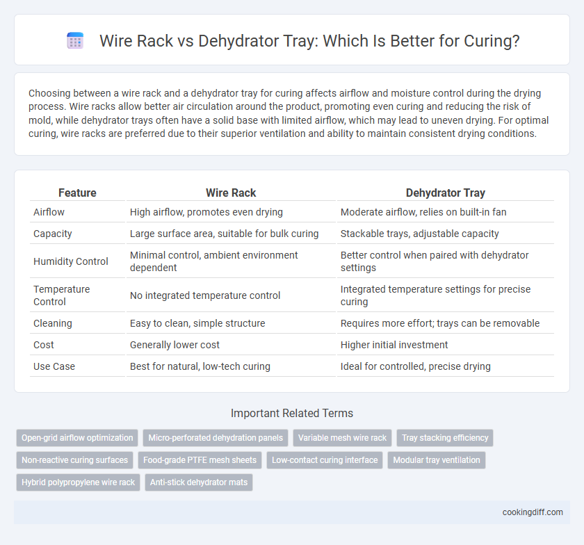 Wire Rack vs Dehydrator Tray: Which Is Better for Curing?