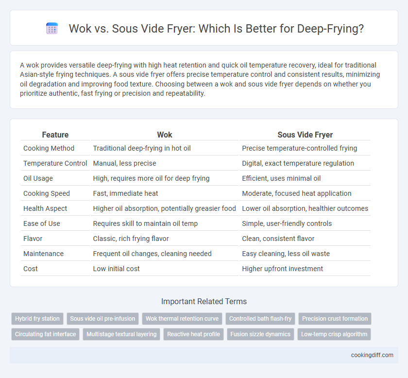 Wok vs. Sous Vide Fryer: Which Is Better for Deep-Frying?