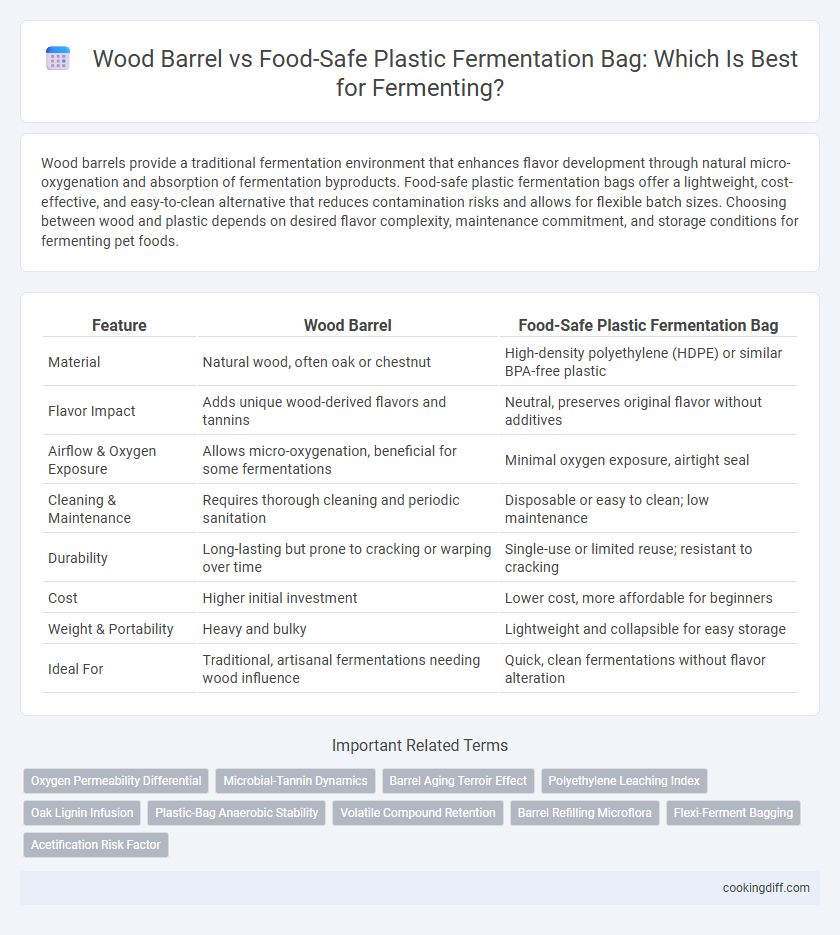 Wood Barrel vs Food-Safe Plastic Fermentation Bag: Which Is Best for Fermenting?