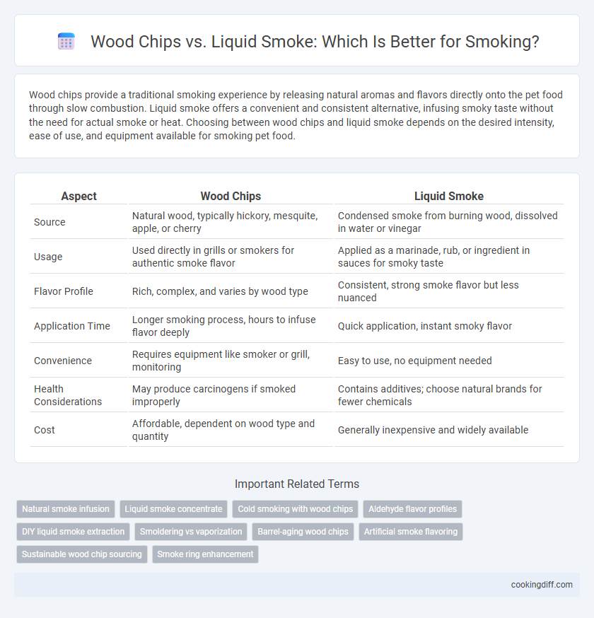 Wood Chips vs. Liquid Smoke: Which Is Better for Smoking?
