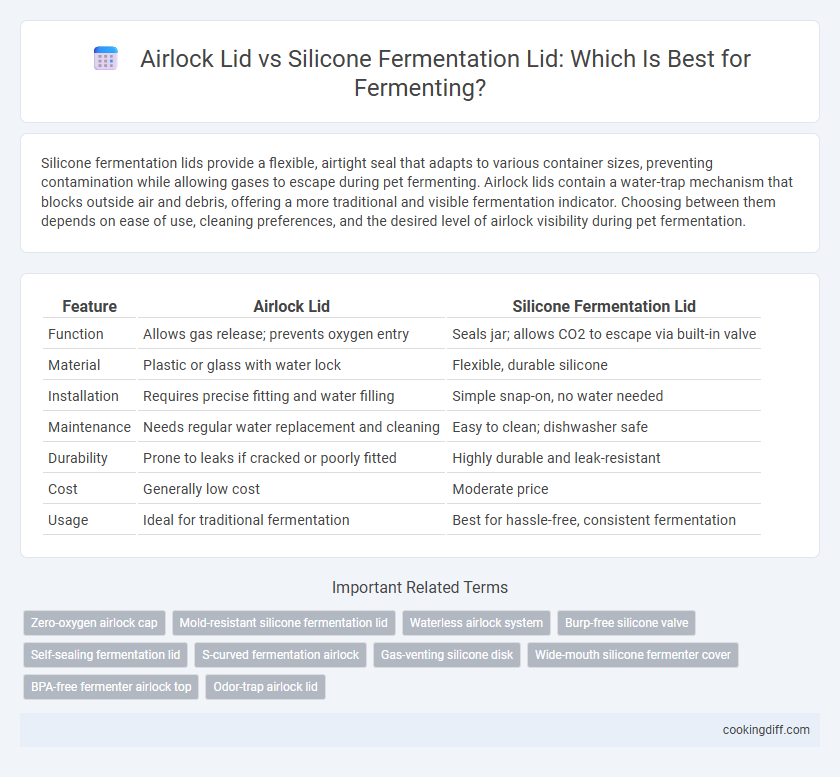 Airlock Lid vs Silicone Fermentation Lid: Which Is Best for Fermenting?