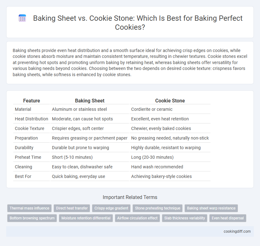 Baking Sheet vs. Cookie Stone: Which Is Best for Baking Perfect Cookies?