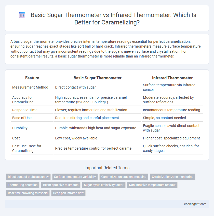 Basic Sugar Thermometer vs Infrared Thermometer: Which Is Better for Caramelizing?