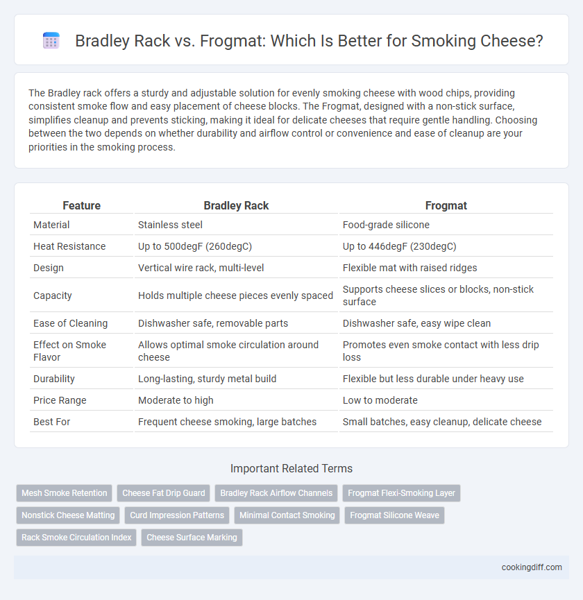 Bradley Rack vs. Frogmat: Which Is Better for Smoking Cheese?