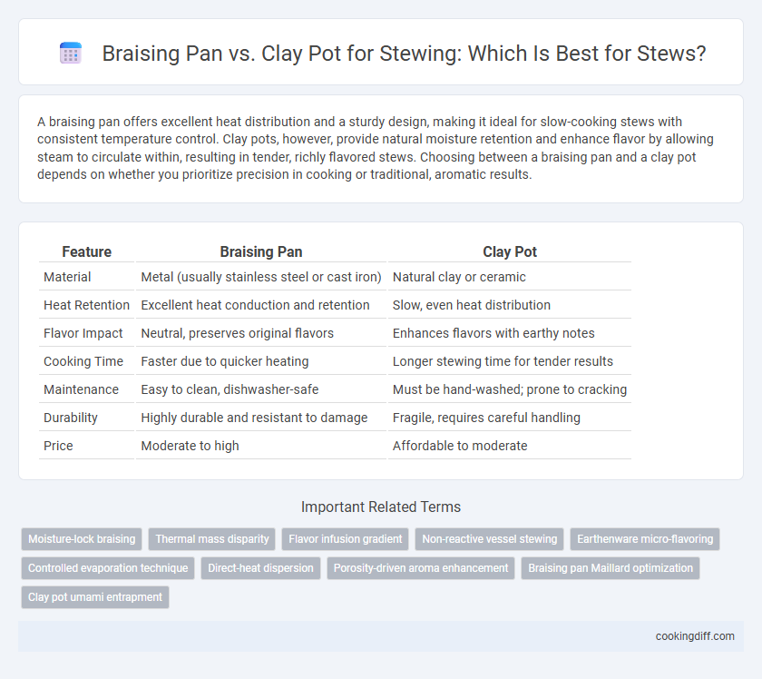 Braising Pan vs. Clay Pot for Stewing: Which Is Best for Stews?
