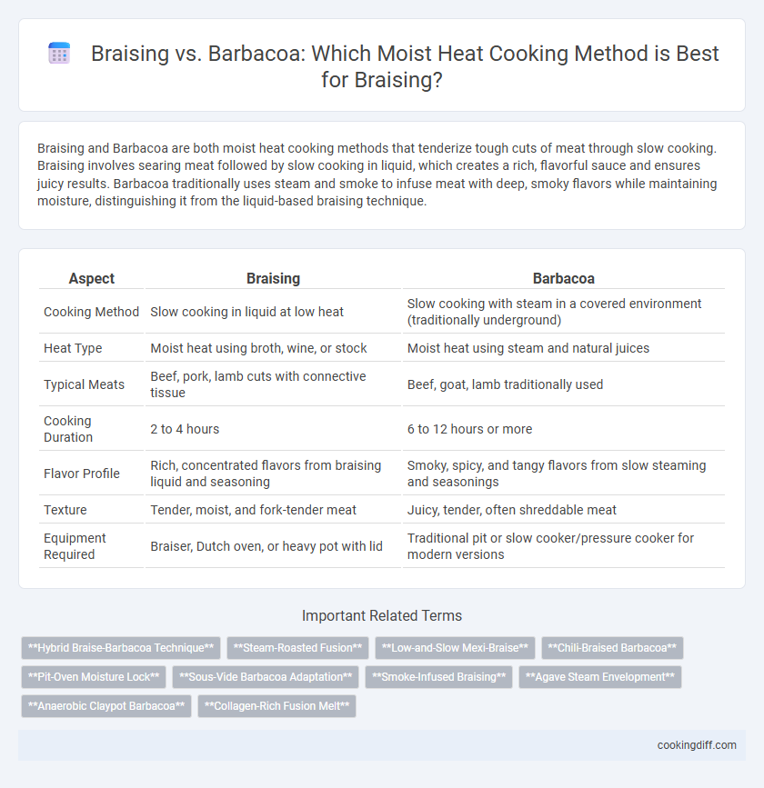 Braising vs. Barbacoa: Which Moist Heat Cooking Method is Best for Braising?