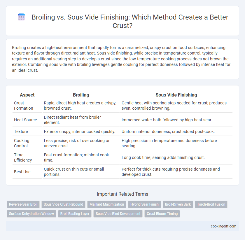 Broiling vs. Sous Vide Finishing: Which Method Creates a Better Crust?