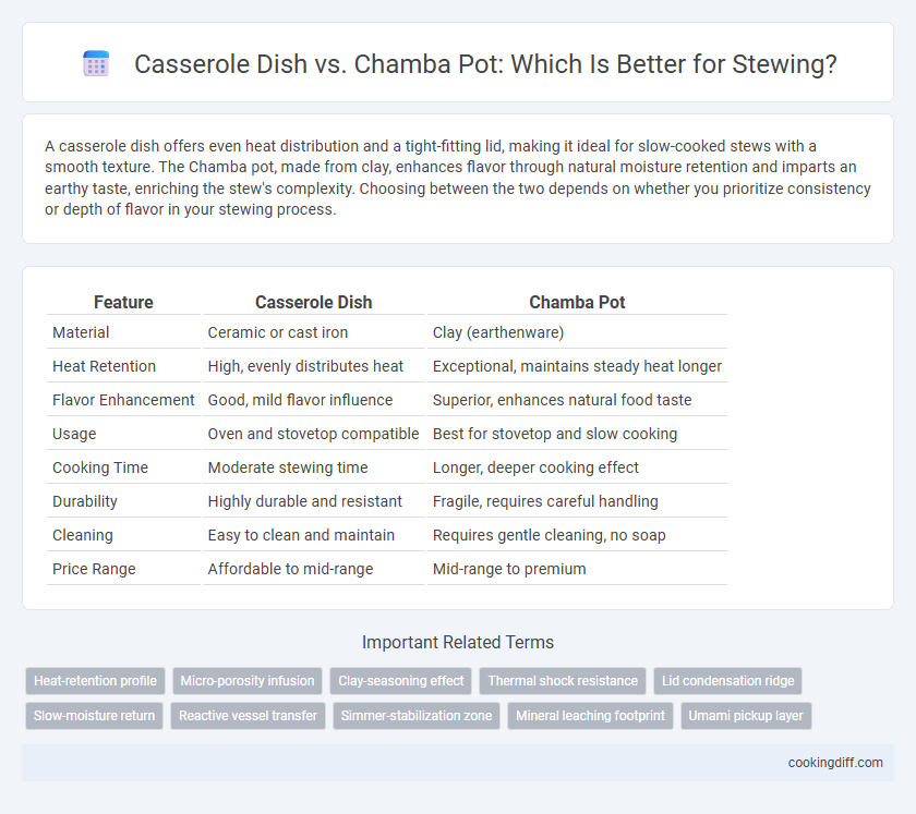 Casserole Dish vs. Chamba Pot: Which Is Better for Stewing?