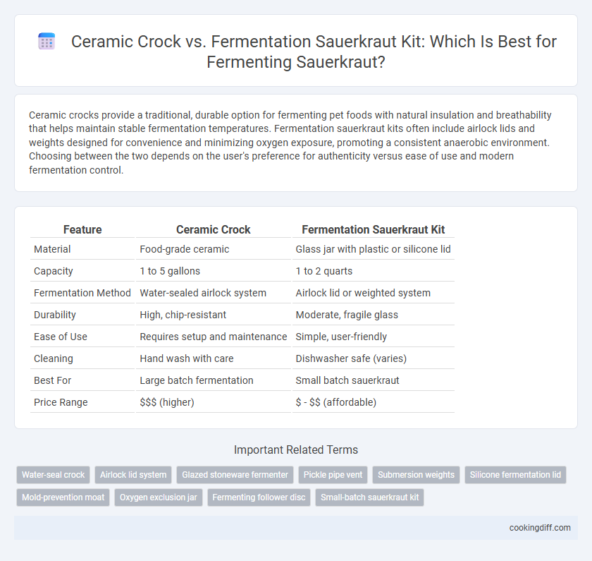 Ceramic Crock vs. Fermentation Sauerkraut Kit: Which Is Best for Fermenting Sauerkraut?