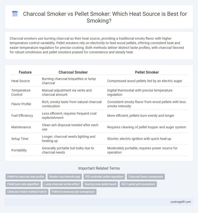 Charcoal Smoker vs Pellet Smoker: Which Heat Source is Best for Smoking?