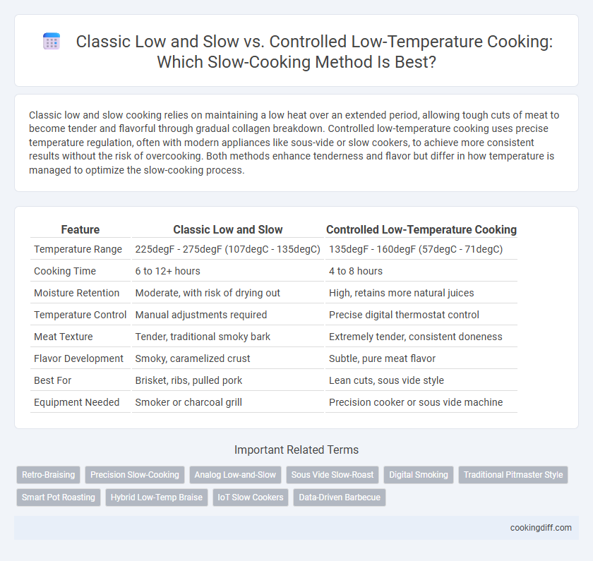 Classic Low and Slow vs. Controlled Low-Temperature Cooking: Which Slow-Cooking Method Is Best?