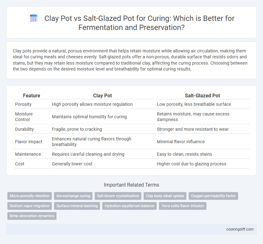 Clay Pot vs Salt-Glazed Pot for Curing: Which is Better for Fermentation and Preservation?