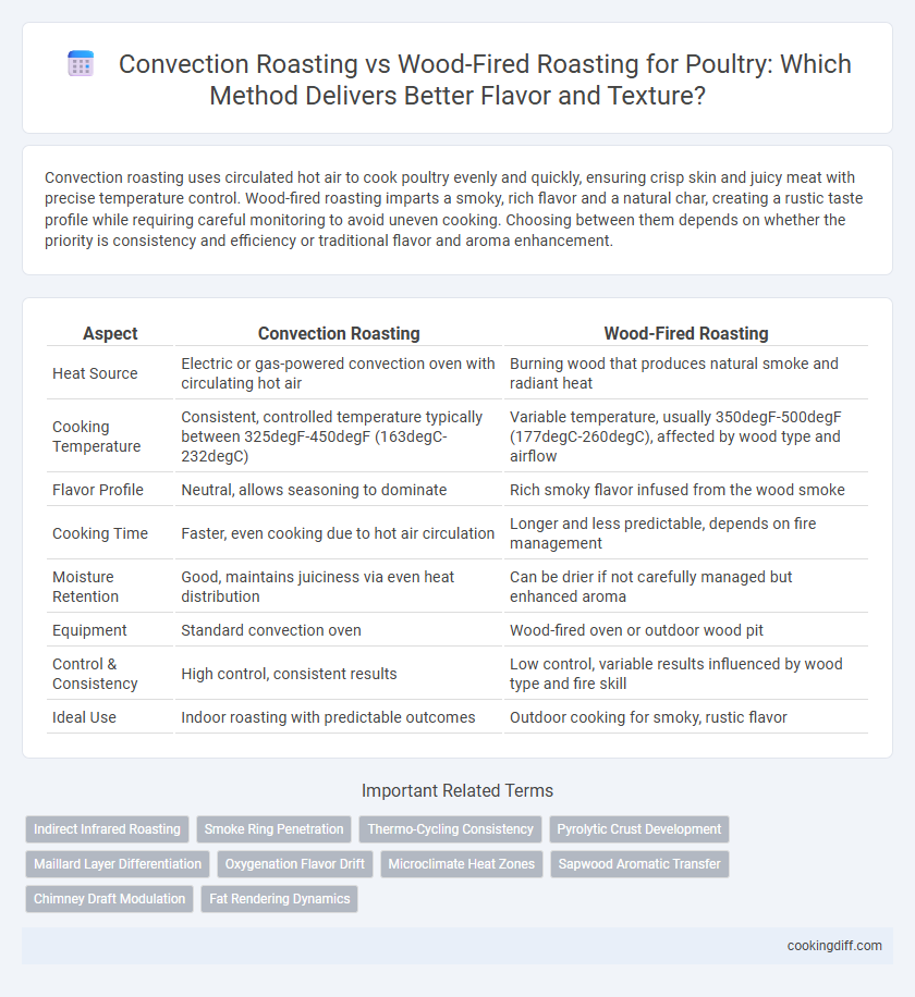 Convection Roasting vs Wood-Fired Roasting for Poultry: Which Method Delivers Better Flavor and Texture?