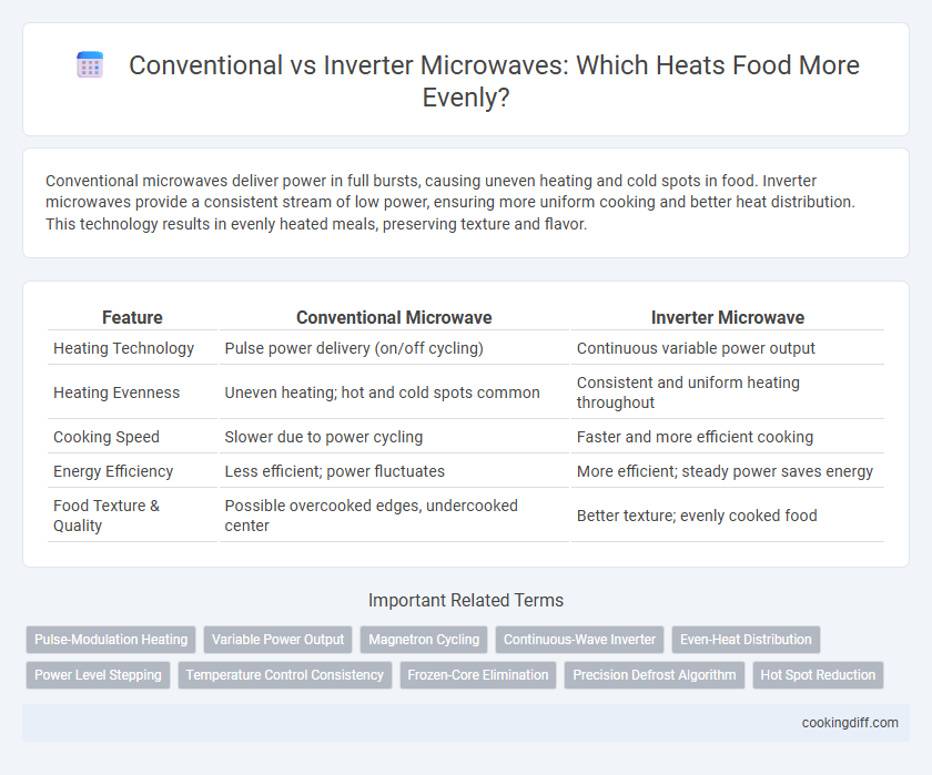 Conventional vs Inverter Microwaves: Which Heats Food More Evenly?