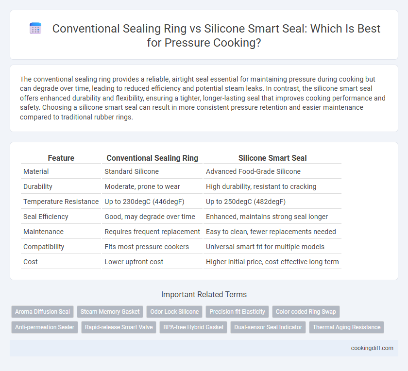 Conventional Sealing Ring vs Silicone Smart Seal: Which Is Best for Pressure Cooking?