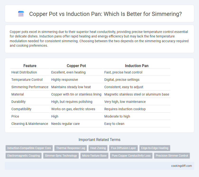 Copper Pot vs Induction Pan: Which Is Better for Simmering?