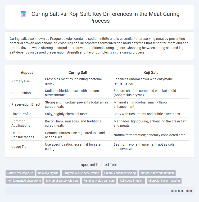 Curing Salt vs. Koji Salt: Key Differences in the Meat Curing Process