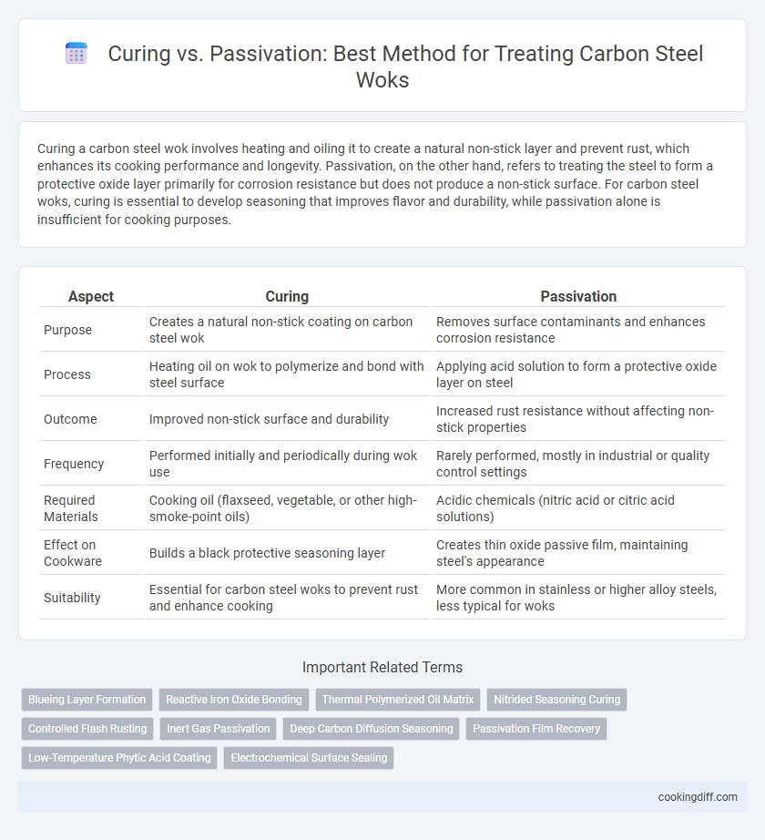 Curing vs. Passivation: Best Method for Treating Carbon Steel Woks