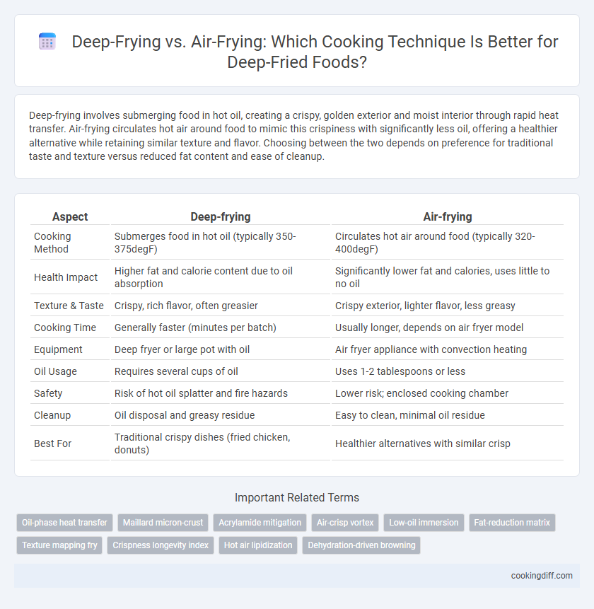 Deep-Frying vs. Air-Frying: Which Cooking Technique Is Better for Deep-Fried Foods?