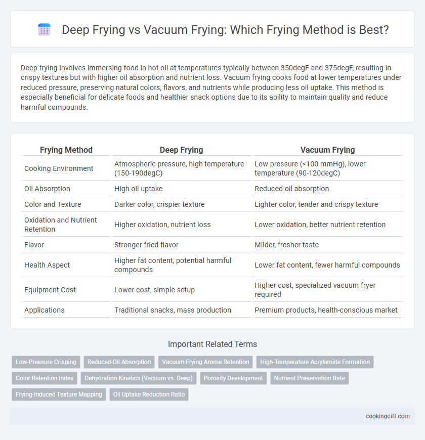 Deep Frying vs Vacuum Frying: Which Frying Method is Best?