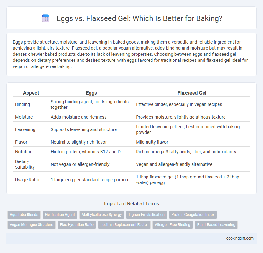 Eggs vs. Flaxseed Gel: Which Is Better for Baking?