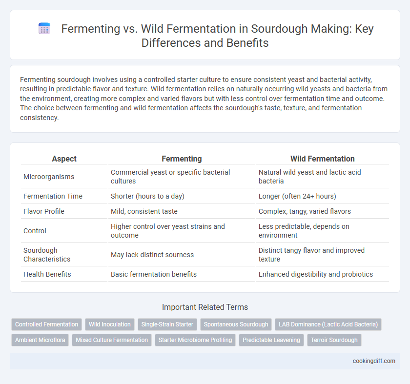 Fermenting vs. Wild Fermentation in Sourdough Making: Key Differences and Benefits