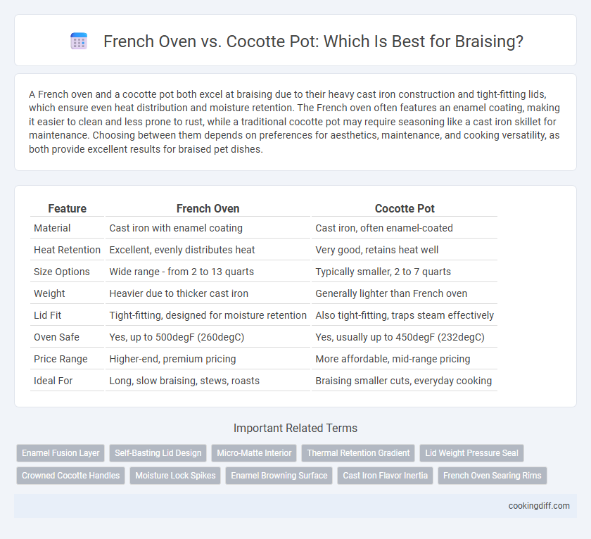 French Oven vs. Cocotte Pot: Which Is Best for Braising?