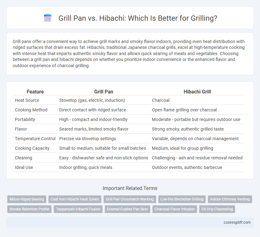 Grill Pan vs. Hibachi: Which Is Better for Grilling?