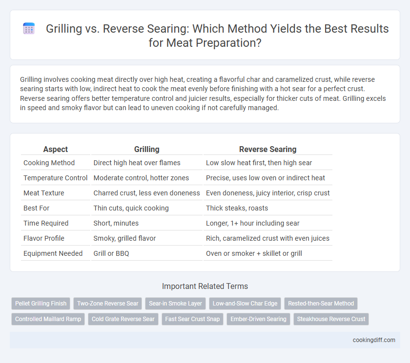 Grilling vs. Reverse Searing: Which Method Yields the Best Results for Meat Preparation?