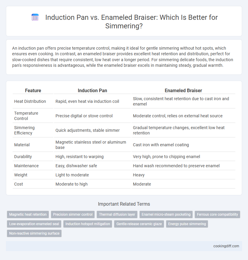 Induction Pan vs. Enameled Braiser: Which Is Better for Simmering?