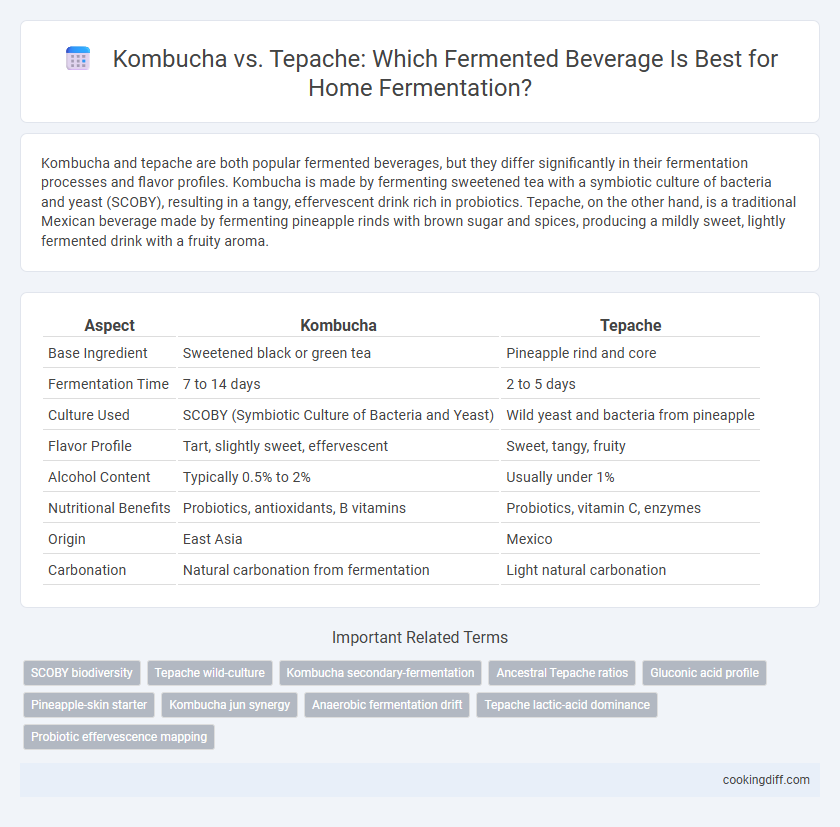 Kombucha vs. Tepache: Which Fermented Beverage Is Best for Home Fermentation?
