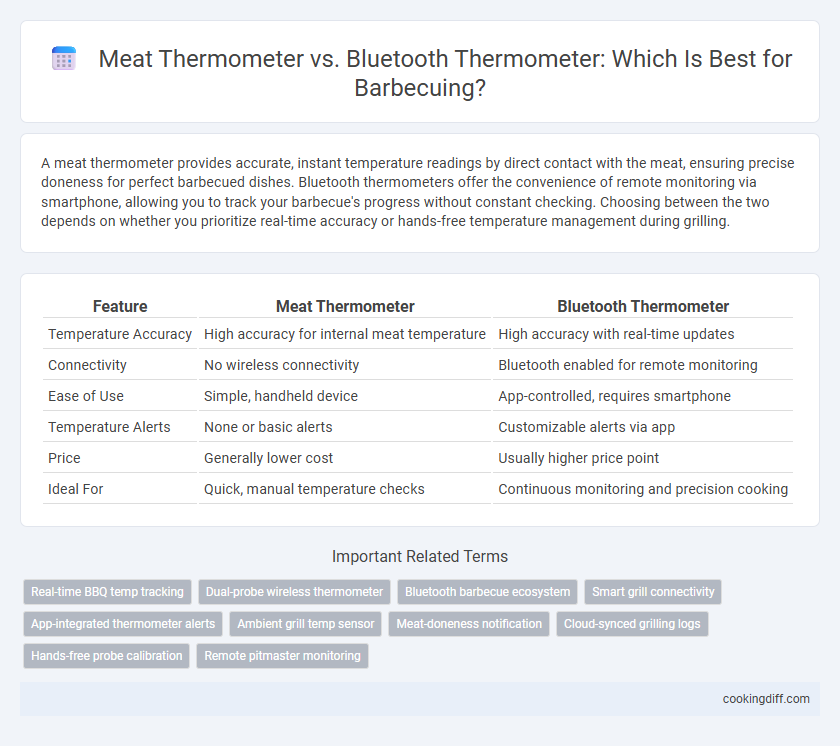 Meat Thermometer vs. Bluetooth Thermometer: Which Is Best for Barbecuing?