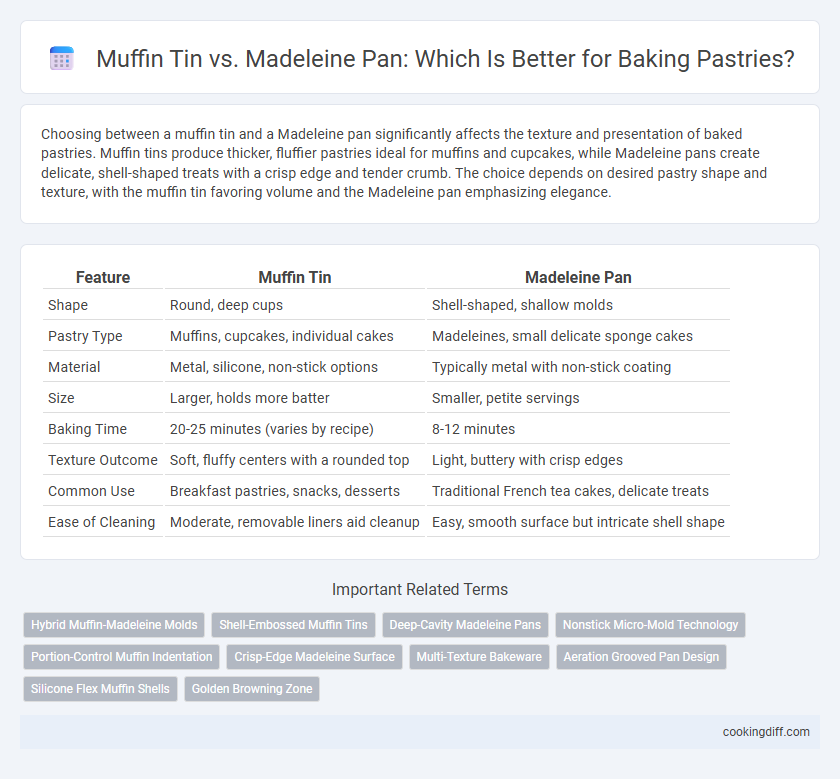 Muffin Tin vs. Madeleine Pan: Which Is Better for Baking Pastries?