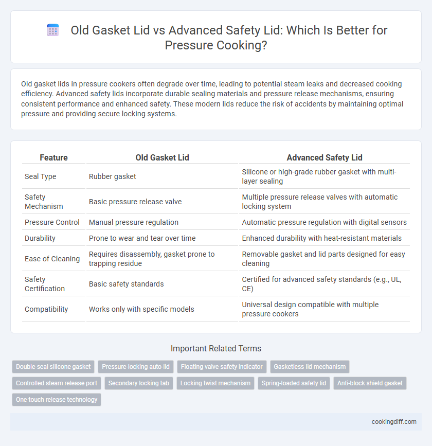 Old Gasket Lid vs Advanced Safety Lid: Which Is Better for Pressure Cooking?